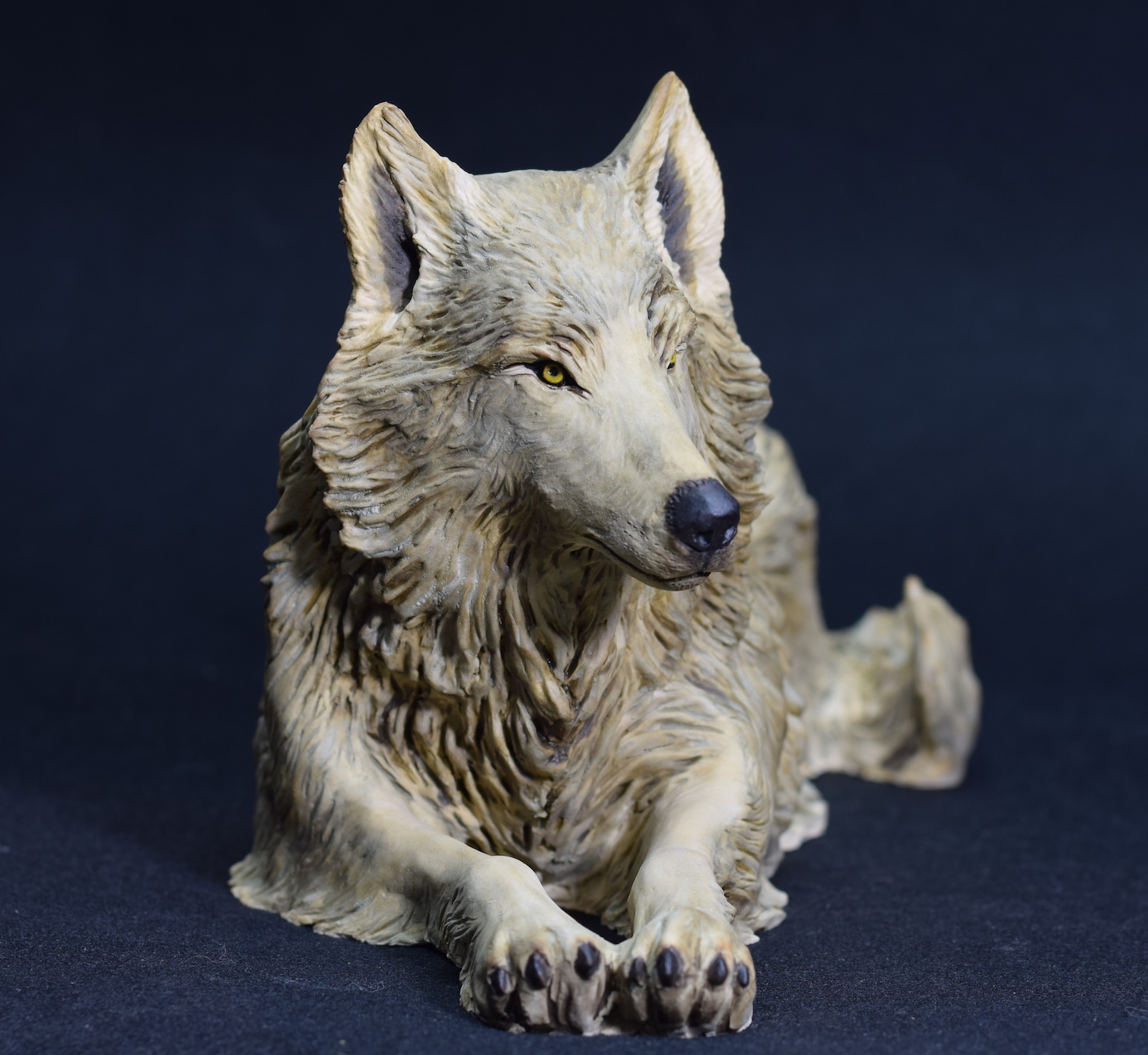 Sitting Wolf