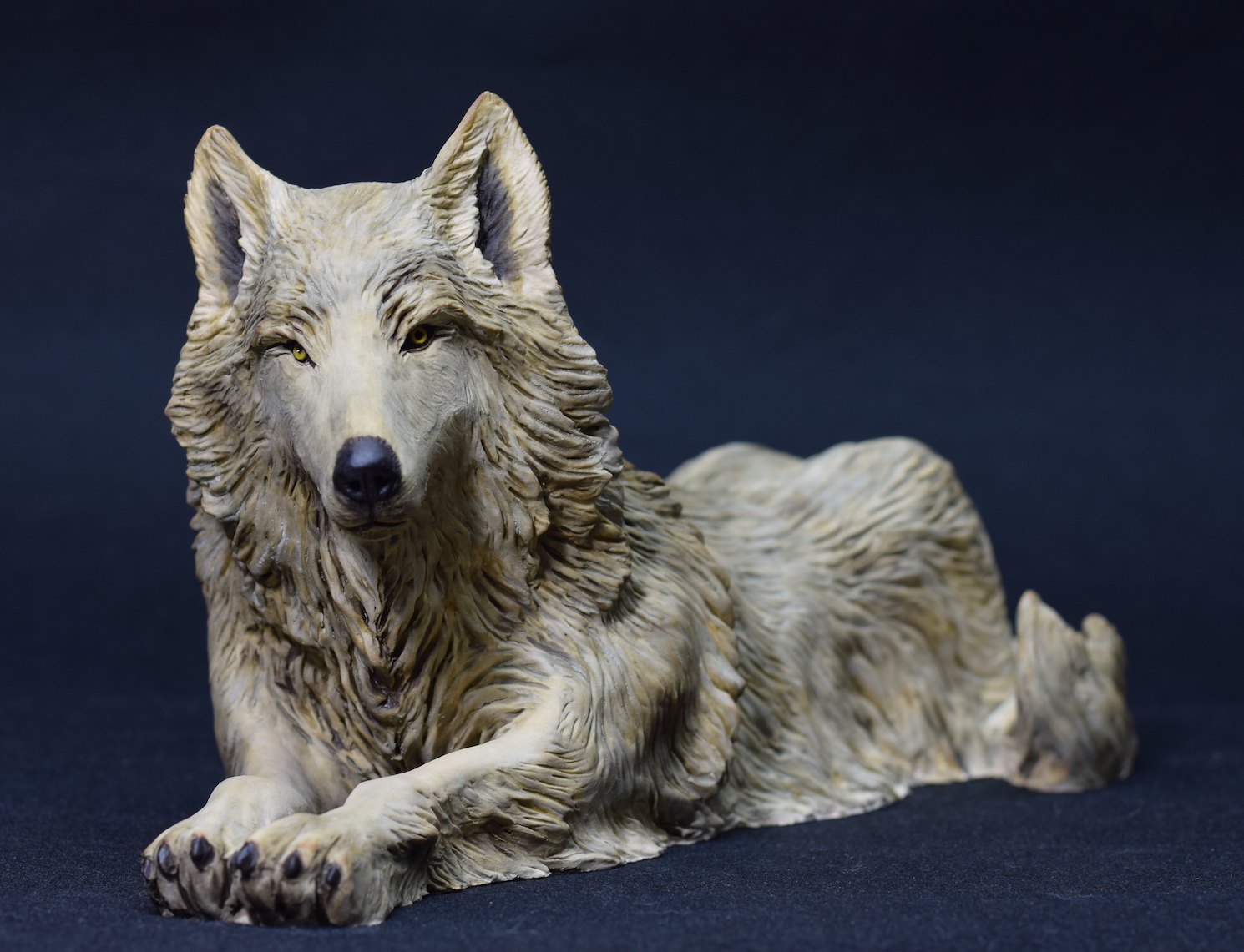 Sitting Wolf