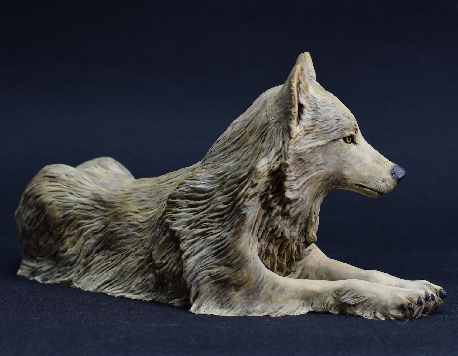 Sitting Wolf
