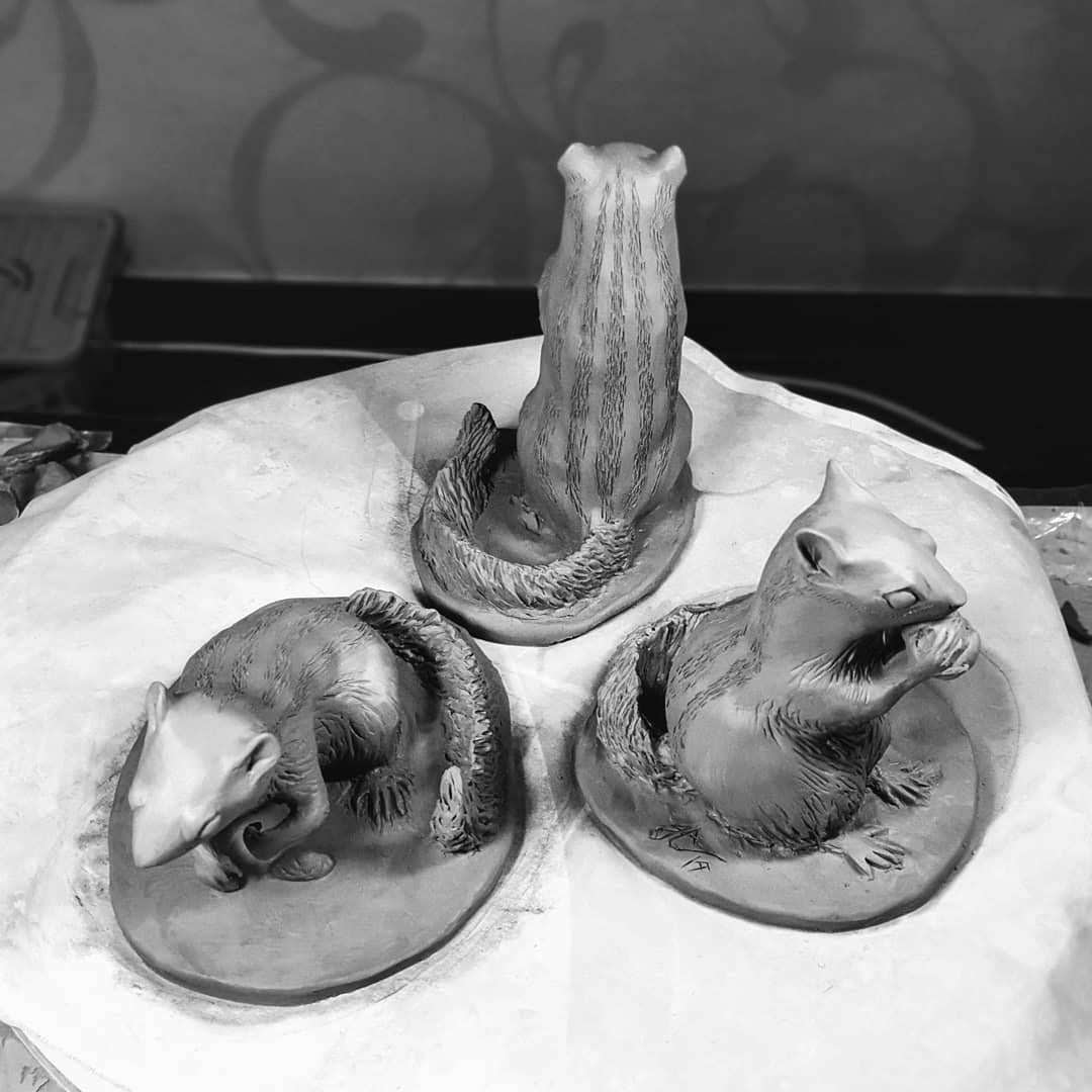 Chipmunk Trio