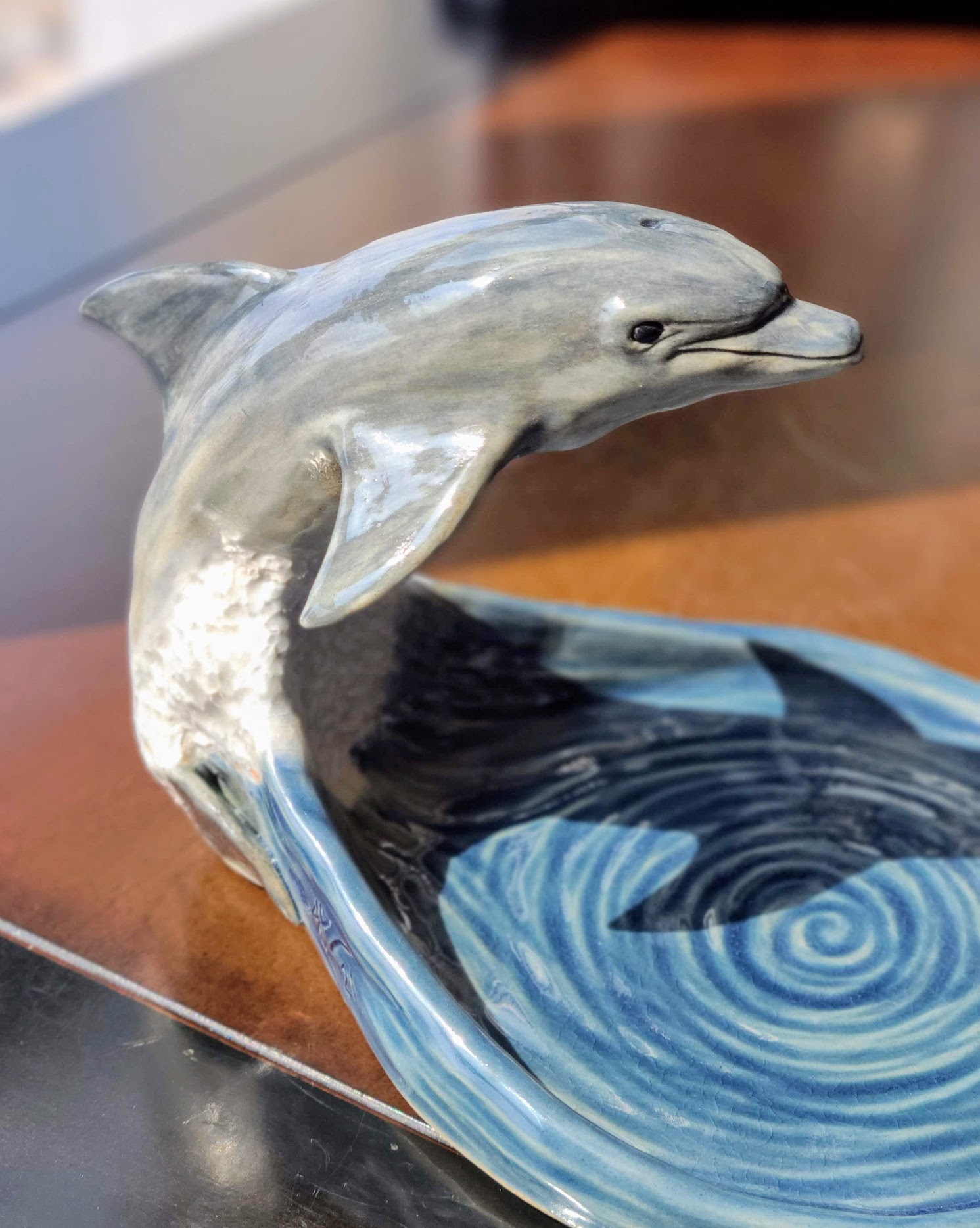 Dolphin Jewelry Dish