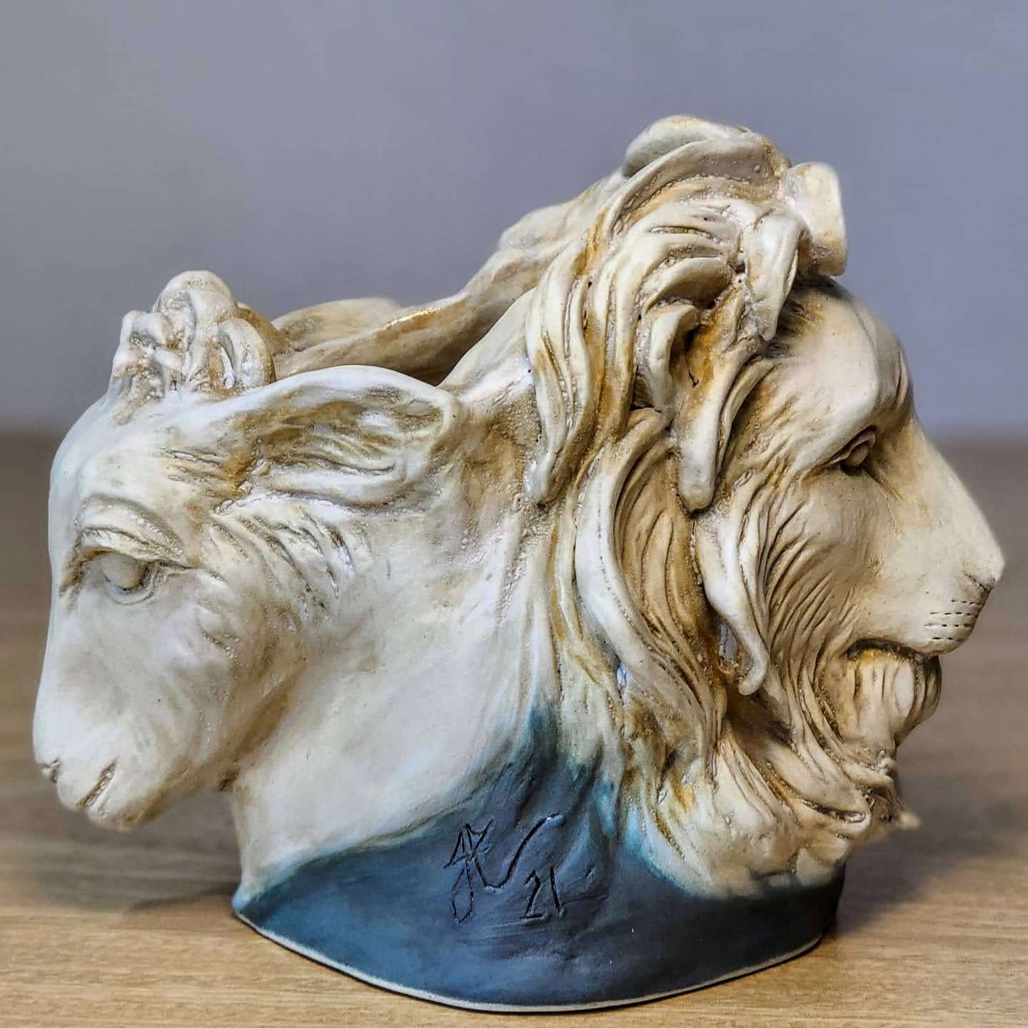 Lion and Lamb Cup