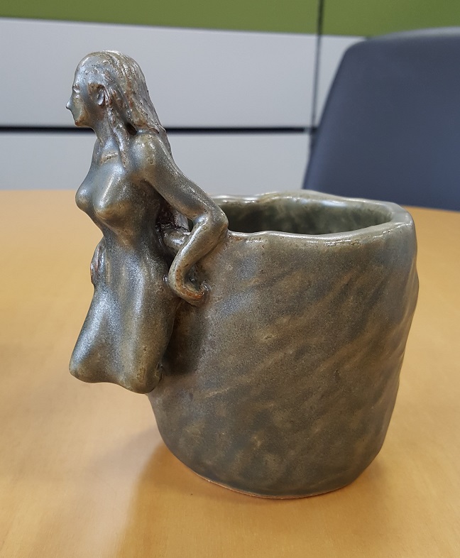 mermaid ceramic pottery