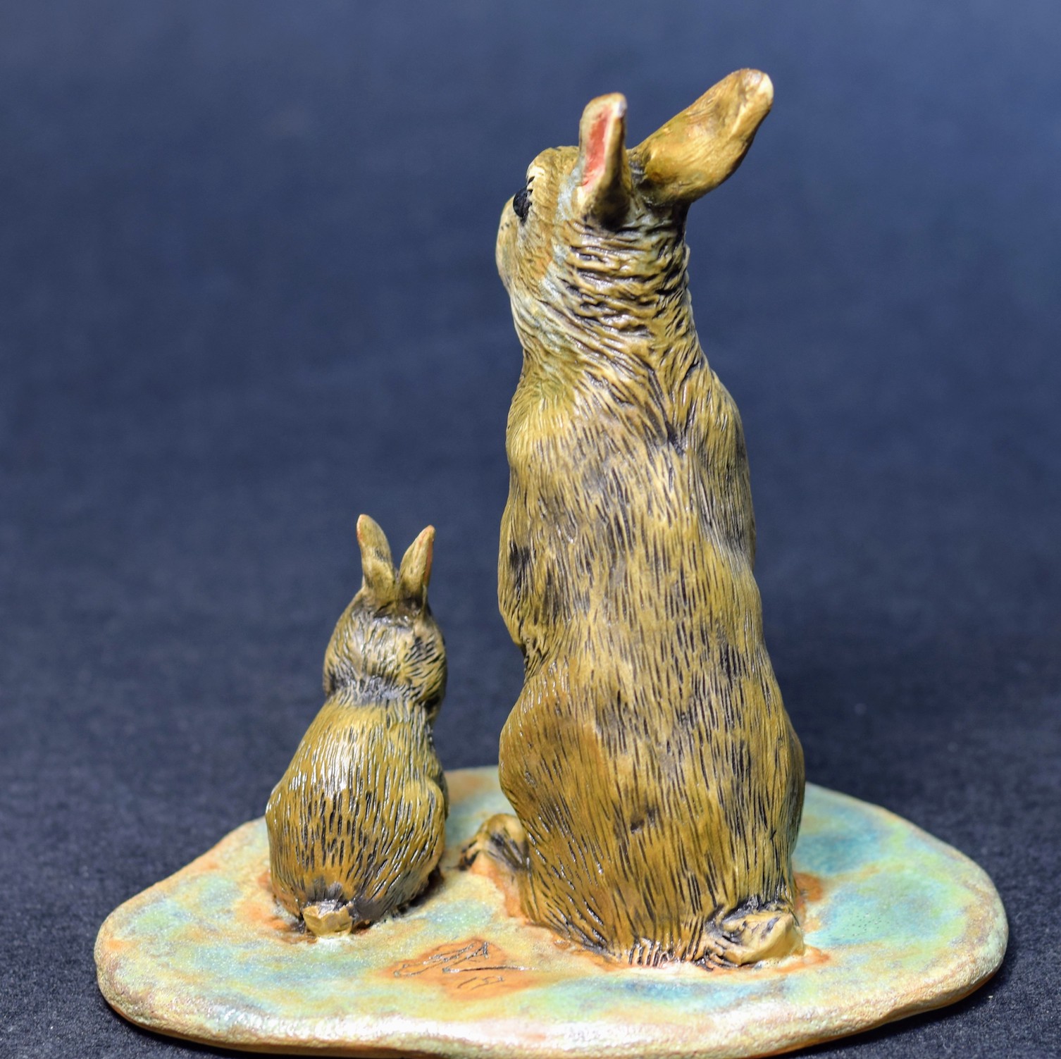 Rabbit Doe and Bunny