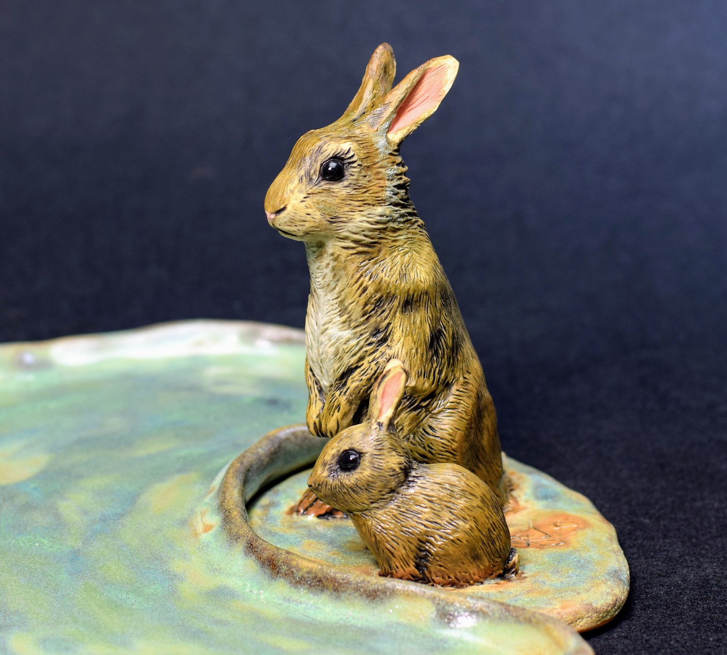 Rabbit Doe and Bunny