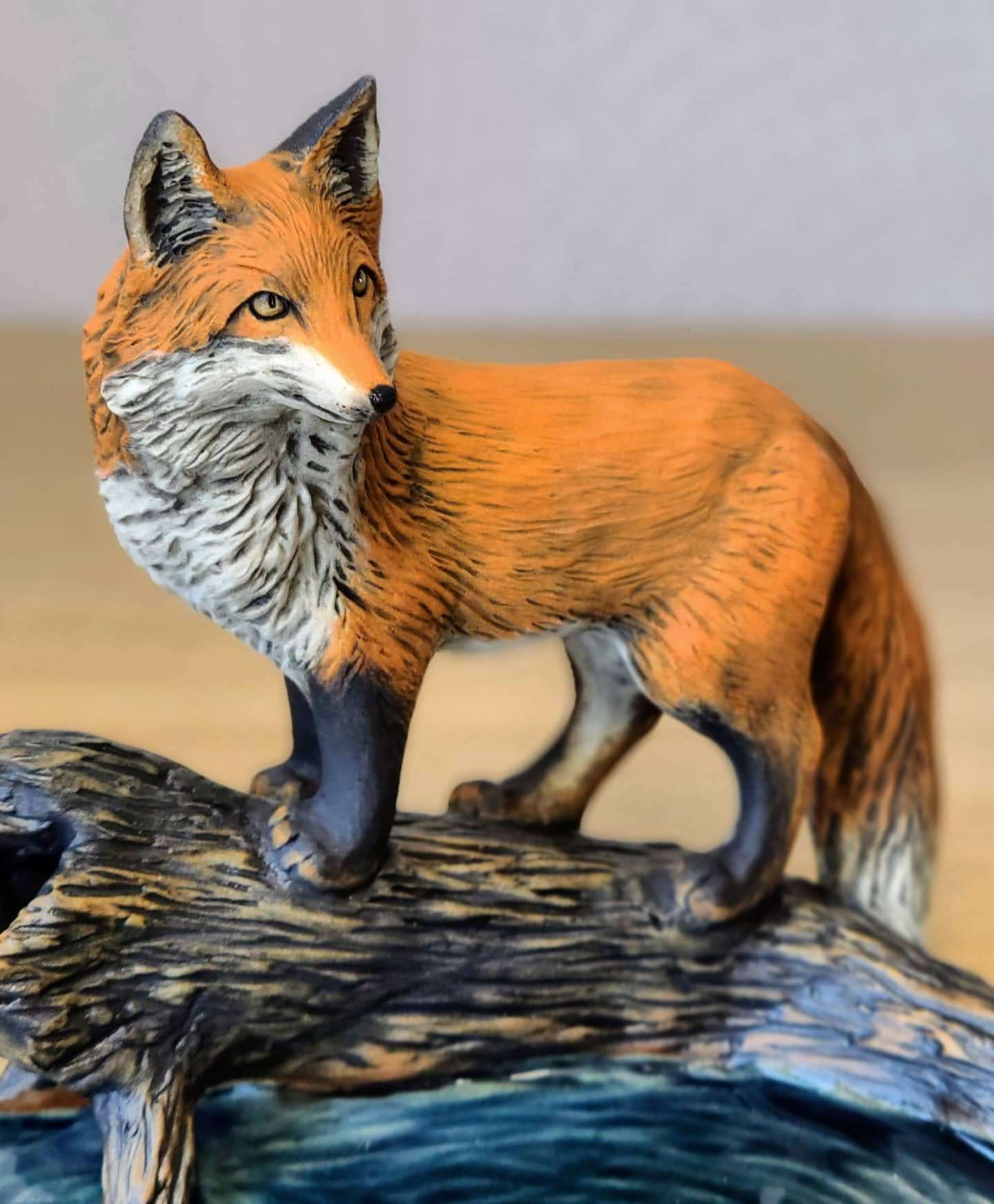 Red Fox Jewelry Dish