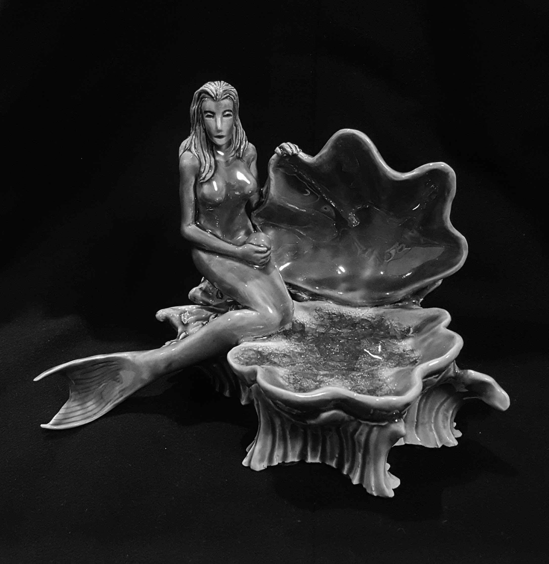 Emerald Mermaid 2.0 Greyscale