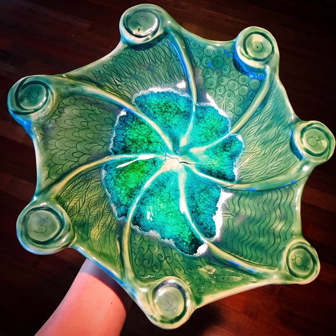 Classical Cosmos Mandala Plate