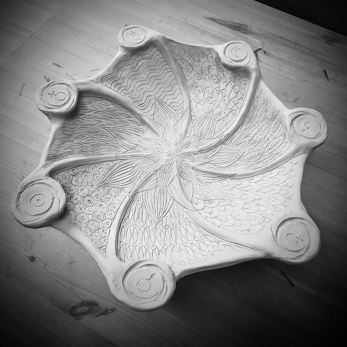 Classical Cosmos Mandala Plate